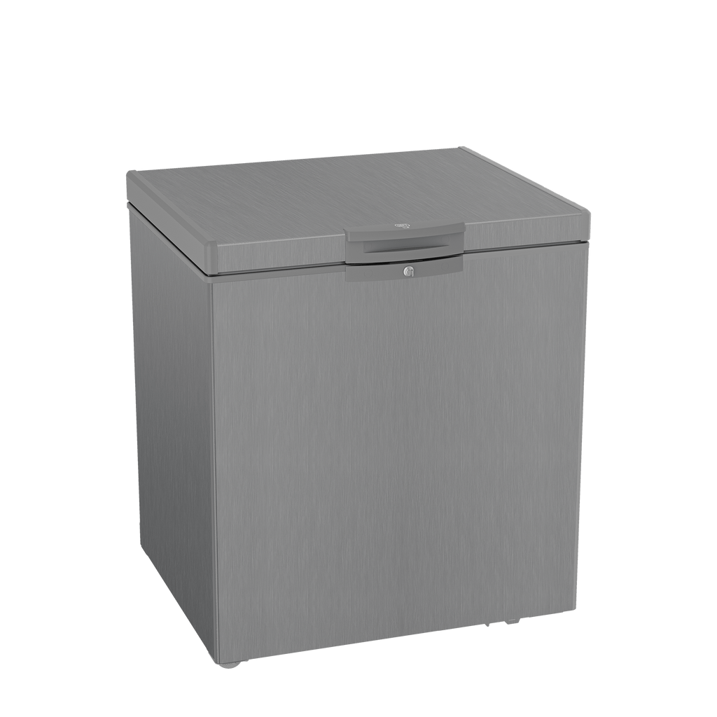 DEFY 210L Satin Metallic Chest Freezer DMF513