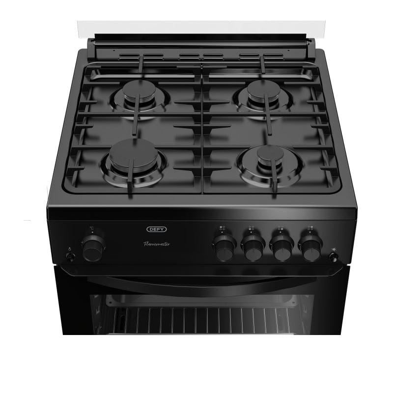 Defy 60Cm Full Gas Stove Black DGS670