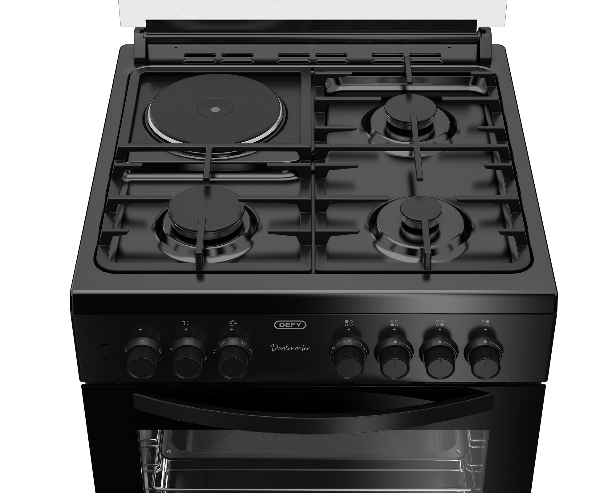 Defy Gas Electric Stove Black DGS679