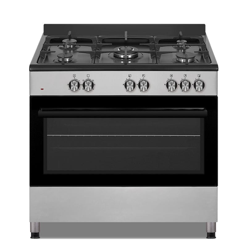 DEFY 90cm Black and Silver  Gas/Electric Stove DGS902