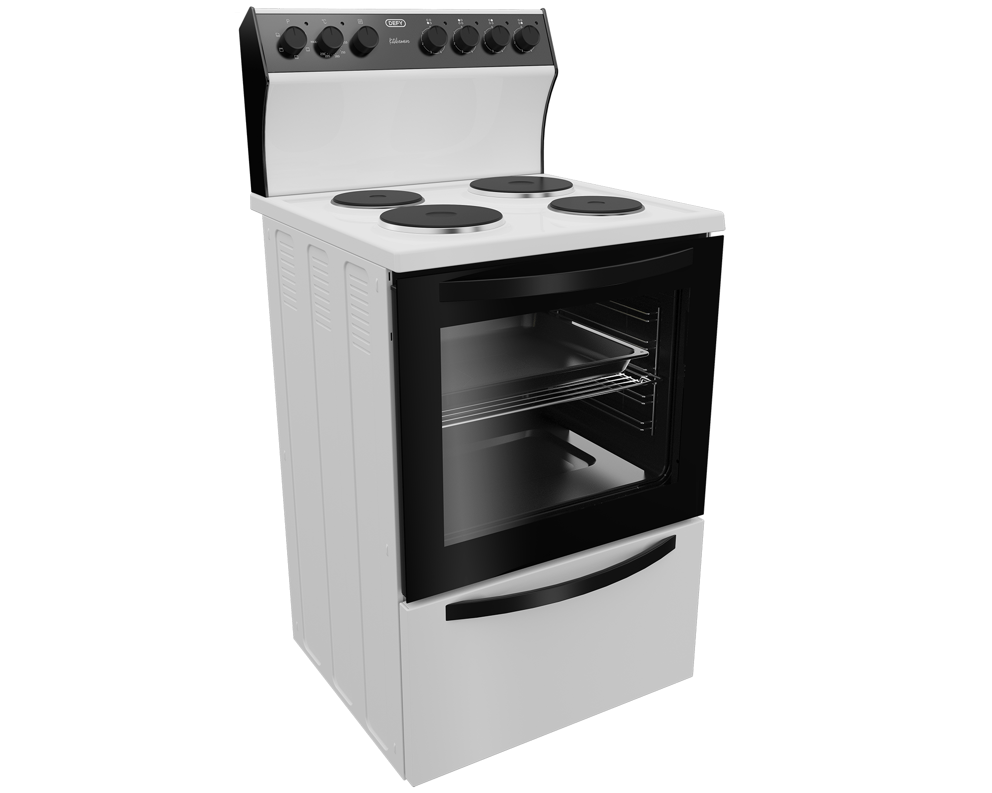 Defy Kitchenaire 60cm Electric Stove White DSS693