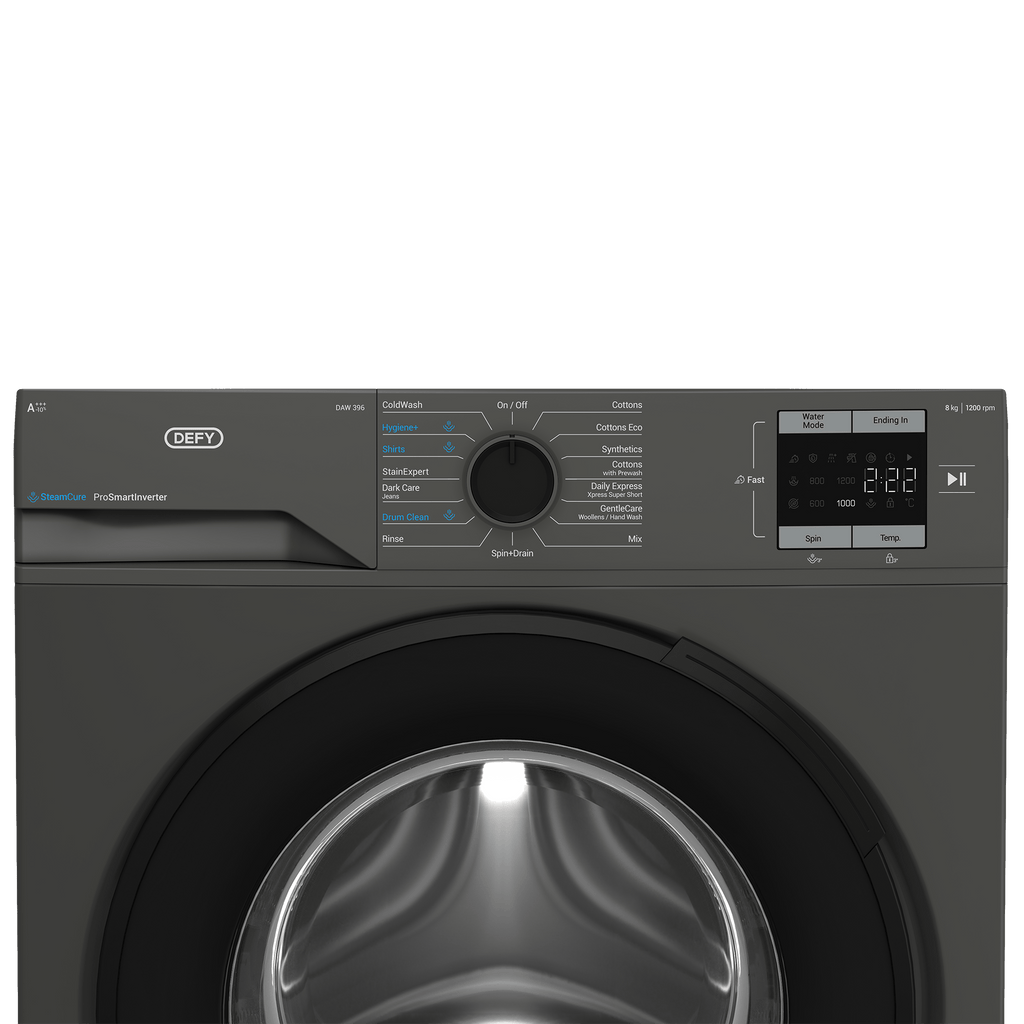 Defy 8kg Manhattan Gray Front Loader DAW396