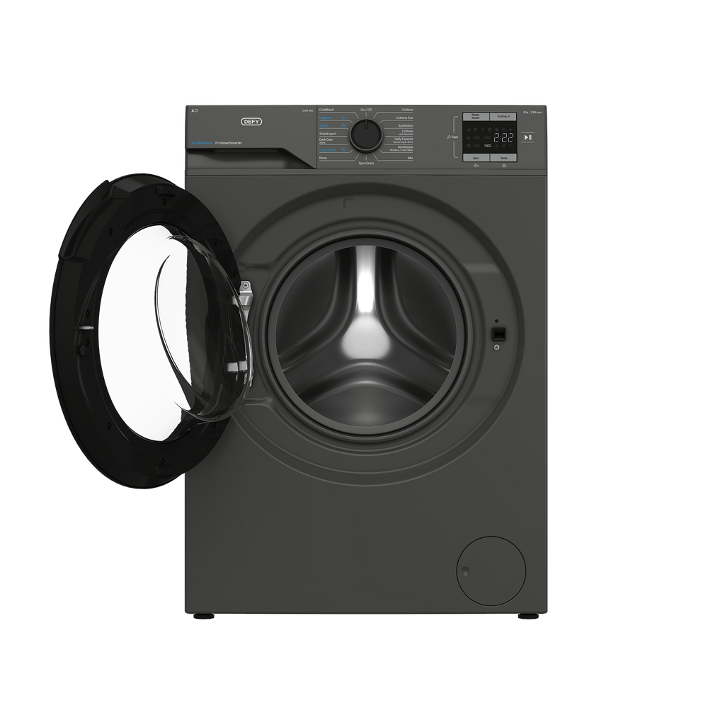 Defy 8kg Manhattan Gray Front Loader DAW396