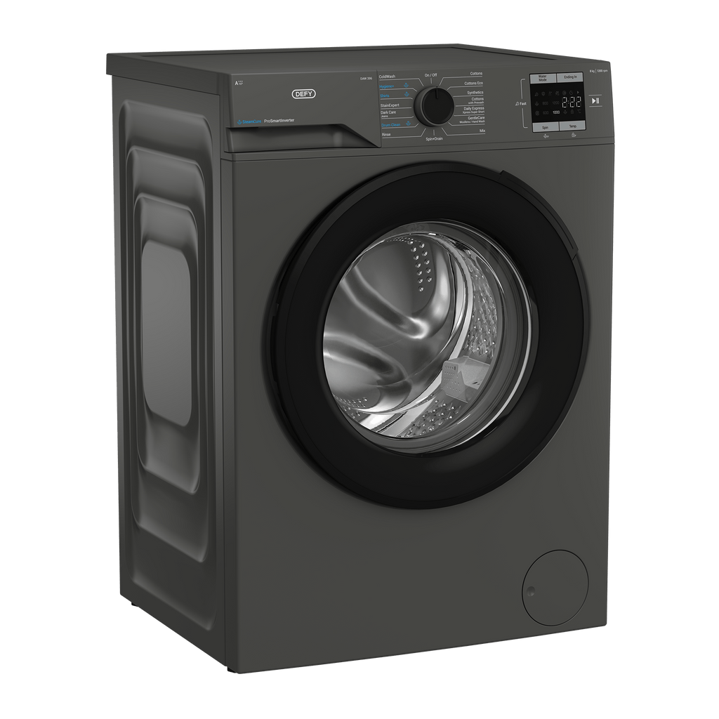 Defy 8kg Manhattan Gray Front Loader DAW396