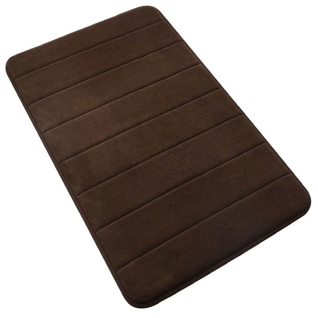 Drimat Memory Foam Bath Mat Chocolate Brown