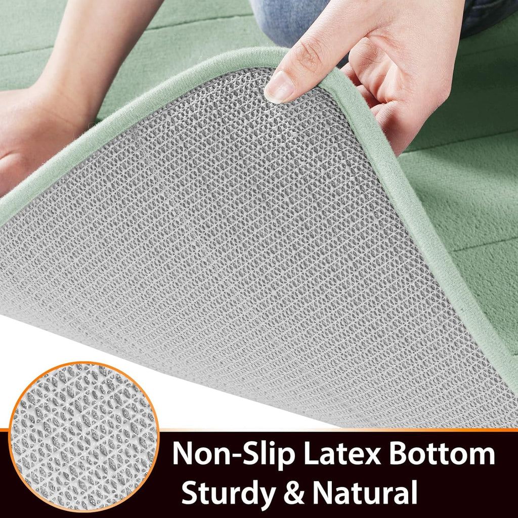Drimat Memory Foam Bath Mat Duck Egg