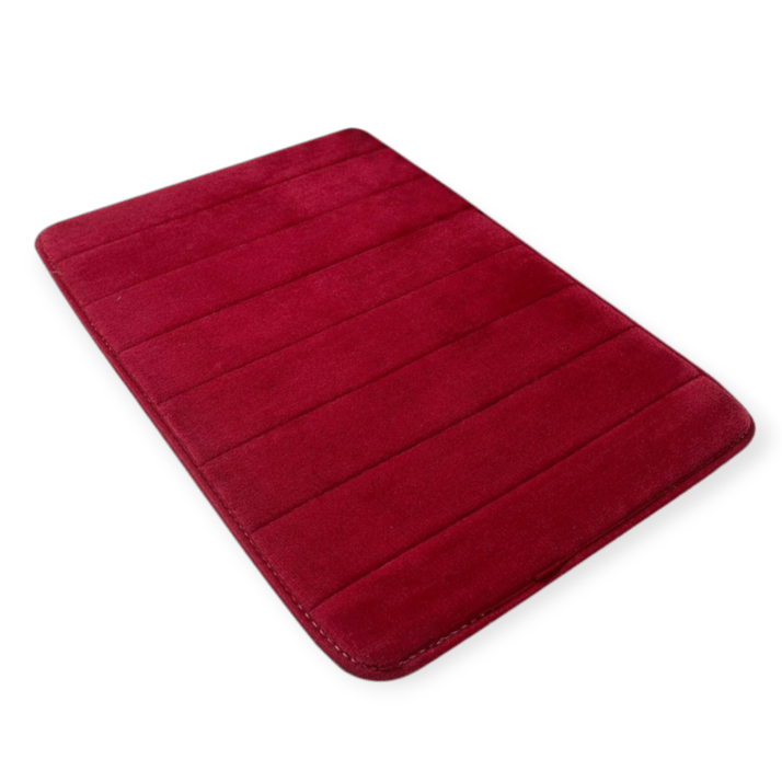 Drimat Memory Foam Bath Mat Red