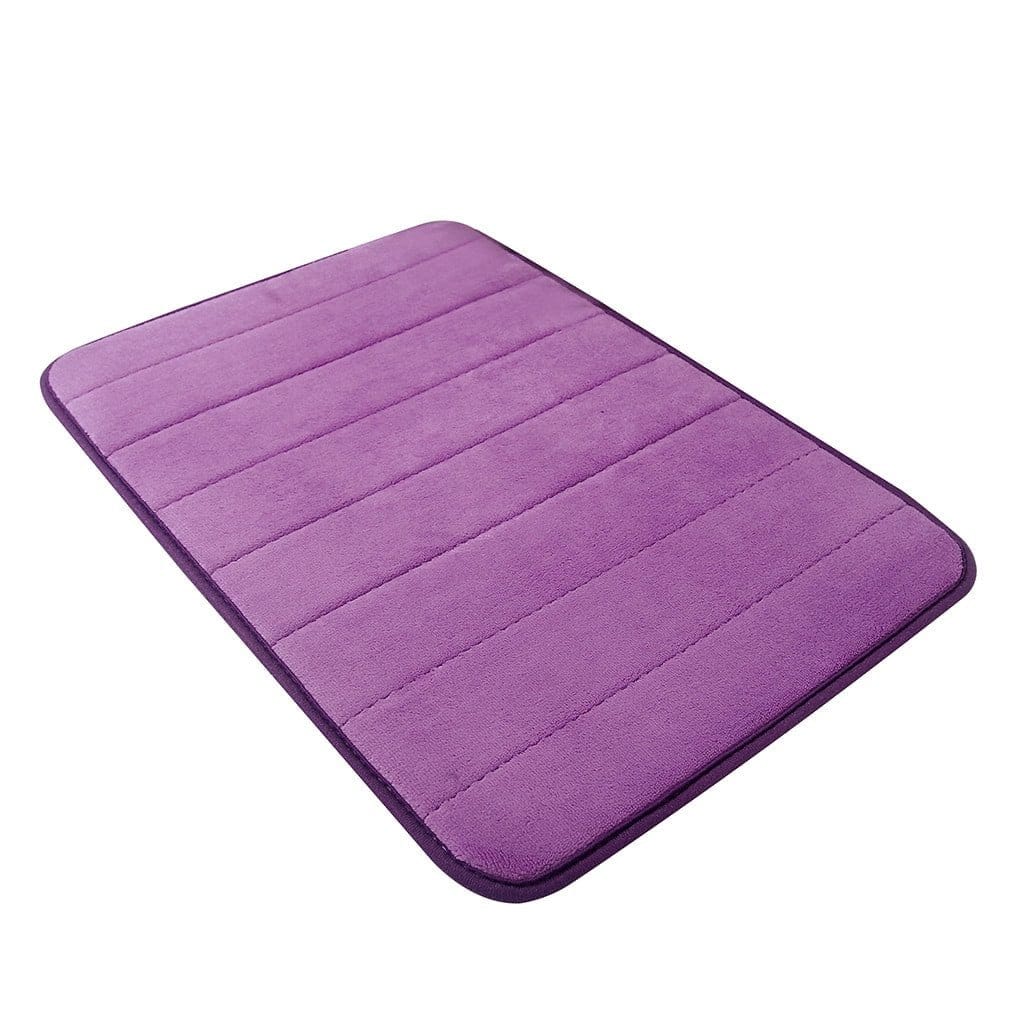 Drimat Memory Foam Bath Mat Purple