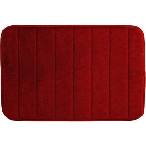 Drimat Memory Foam Bath Mat Red