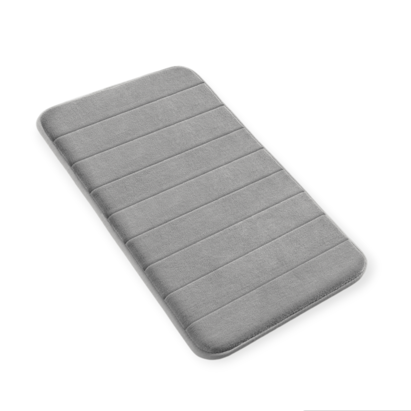 Drimat Memory Foam Bath Mat Grey