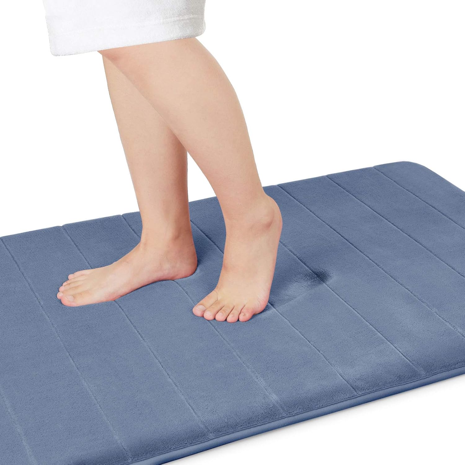 Drimat Memory Foam Bath Mat Airforce Blue