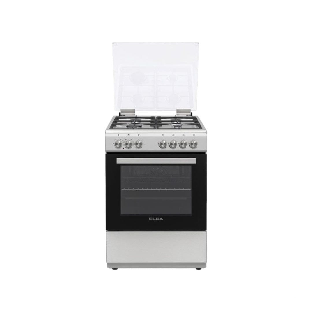 Elba Essential Burner Gas Stove Electric Oven 60cm Stainless Steel 04/66CL442- 4