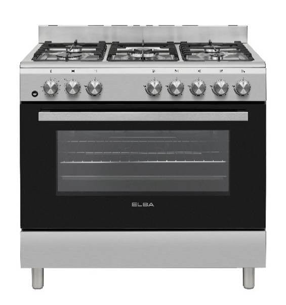 Elba 90cm Silver Gas stove 04/96CL 828