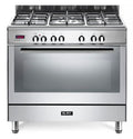 Elba 90 cm Fusion Stainless Steel Gas Stove Electric Oven 01/9FX827N