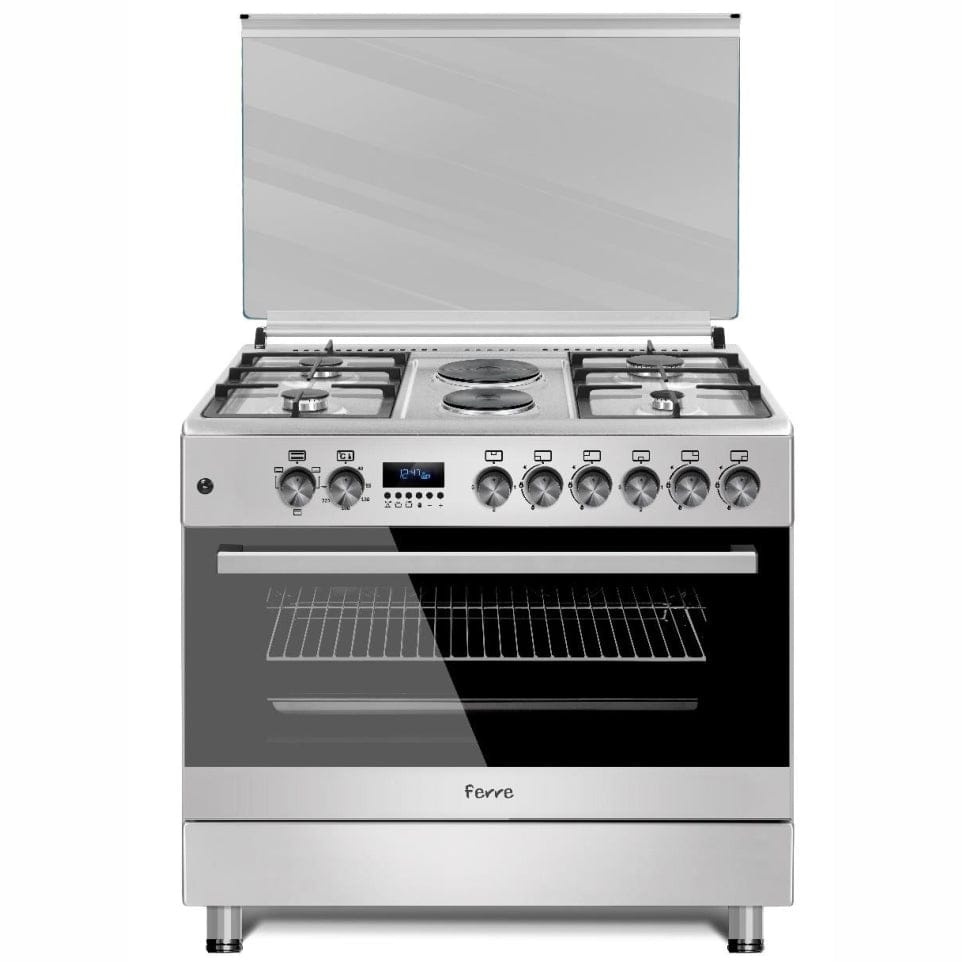 Ferre 90cm Silver Gas Stove F9S42E3.FDIDTLC.1