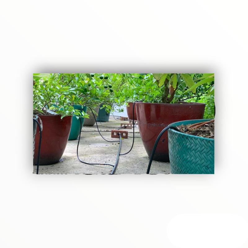 GRO Pre-Assembled Drip Irrigation System for 12 Plants