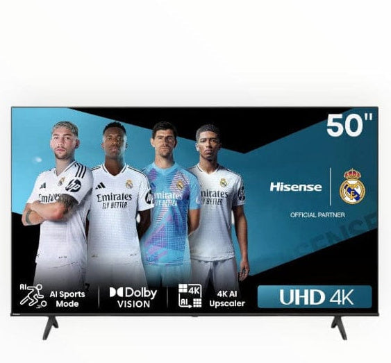 Hisense 50"UHD 4k Smart TV 50A6N