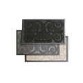 Home Decor Welcome mat with ribbon border 40x60cm