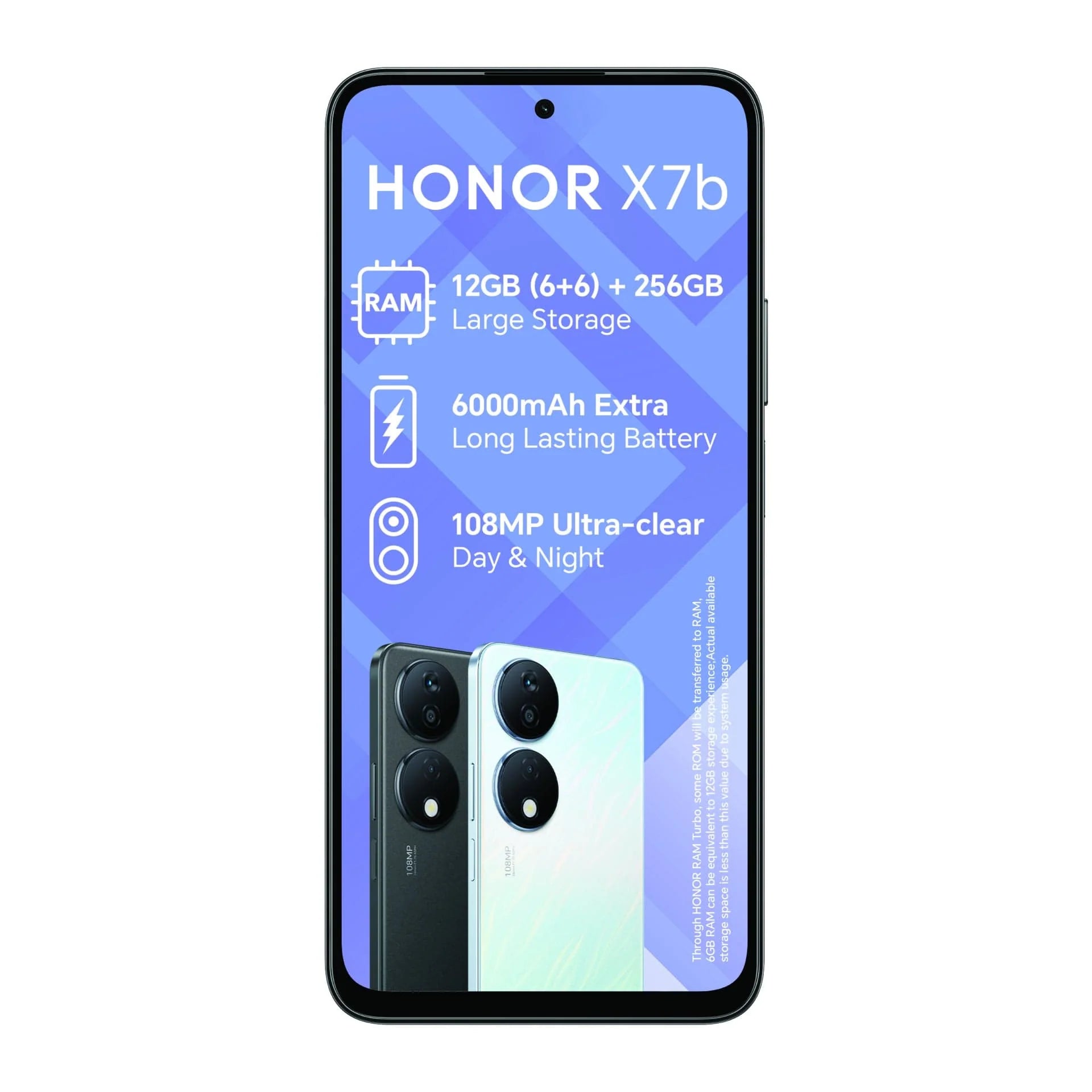 Honor X7b 256 GB Dual Sim Black