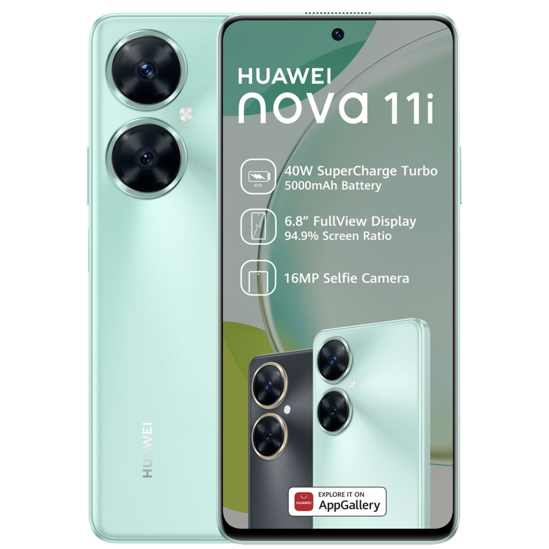 Huawei Nova 11i 128GB Dual Sim - Green