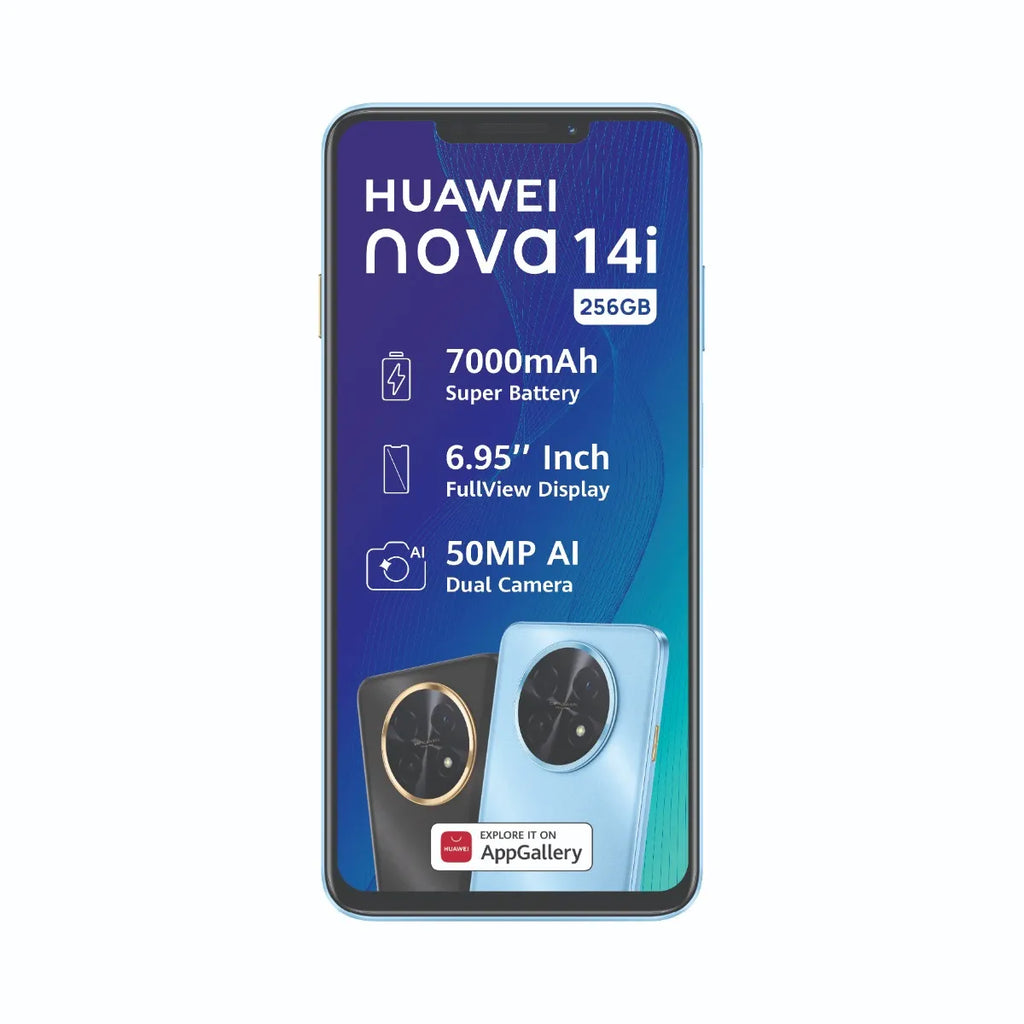 Huawei Nova 14i 256GB Dual Sim - Blue