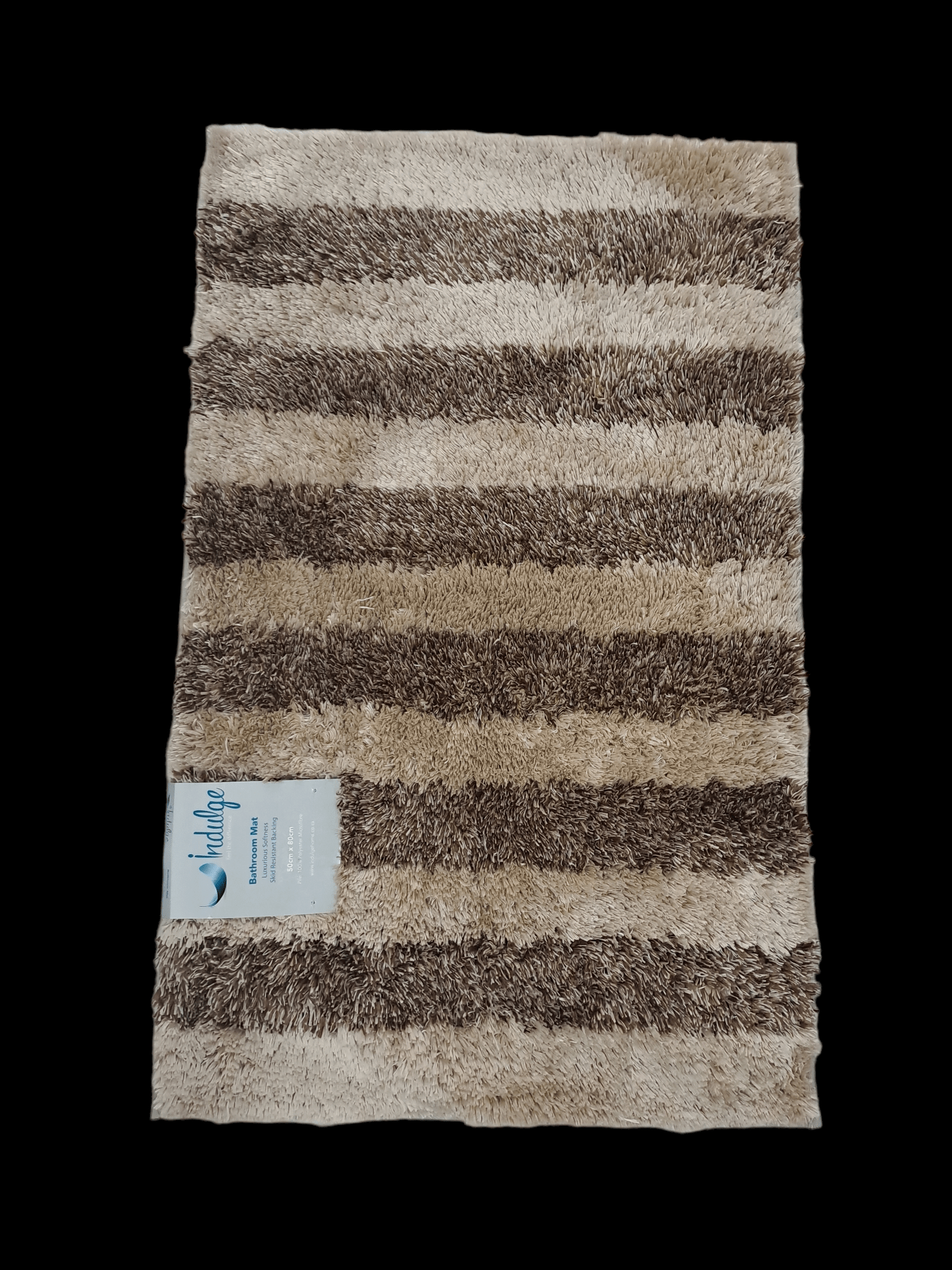 Two Tone Microfibre Bathroom Mat 50 X 80Cm