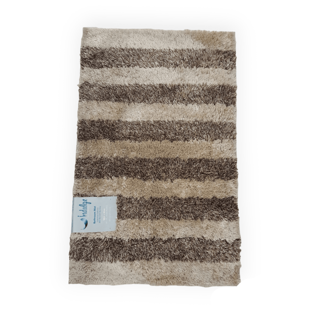 Two Tone Microfibre Bathroom Mat 50 X 80Cm