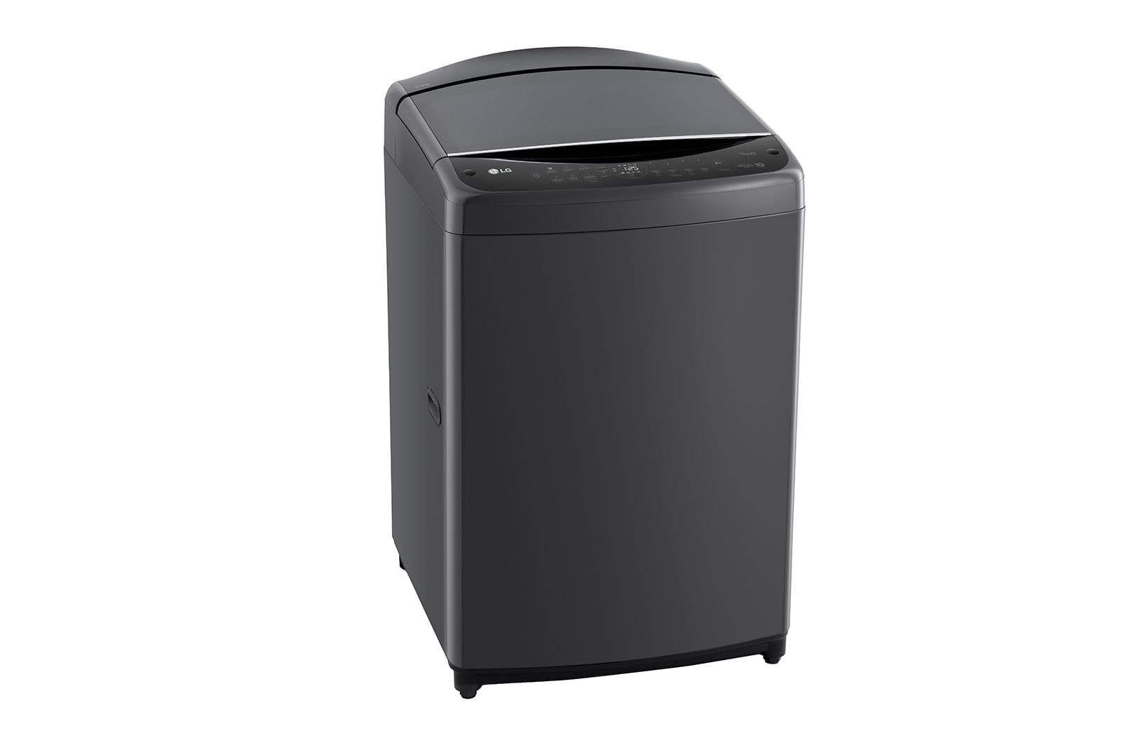 LG 21KG Black Steel Front Loader Washing Machine F0P2CYV2E.ABLQESA