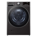 LG 21KG Black Steel Front Loader Washing Machine F0P2CYV2E.ABLQESA