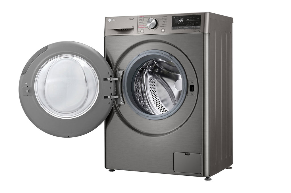 LG 9kg Vivace Platinum Silver AI Direct Drive Front Loader F2V5FYPYP.APTQESA
