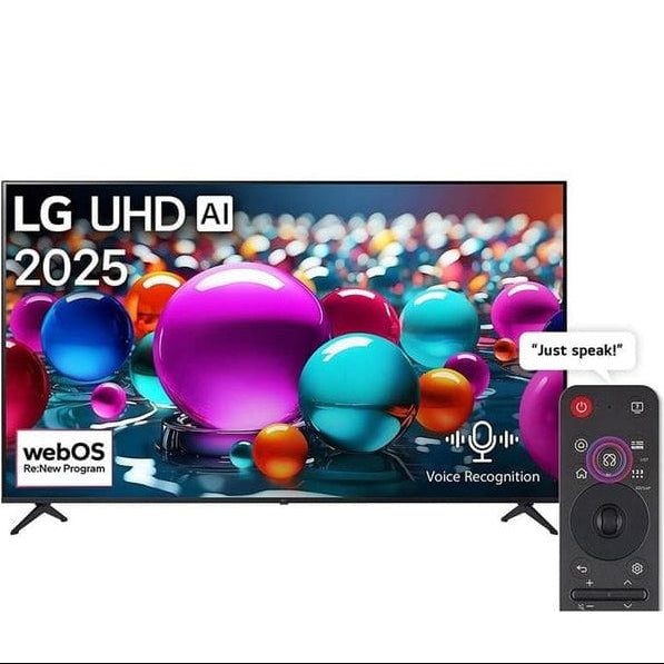 LG  86 Inch LG UHD AI UA854K Smart TV AI Magic Remote HDR10 webOS25 2025 86UA85006LA.AFAQ