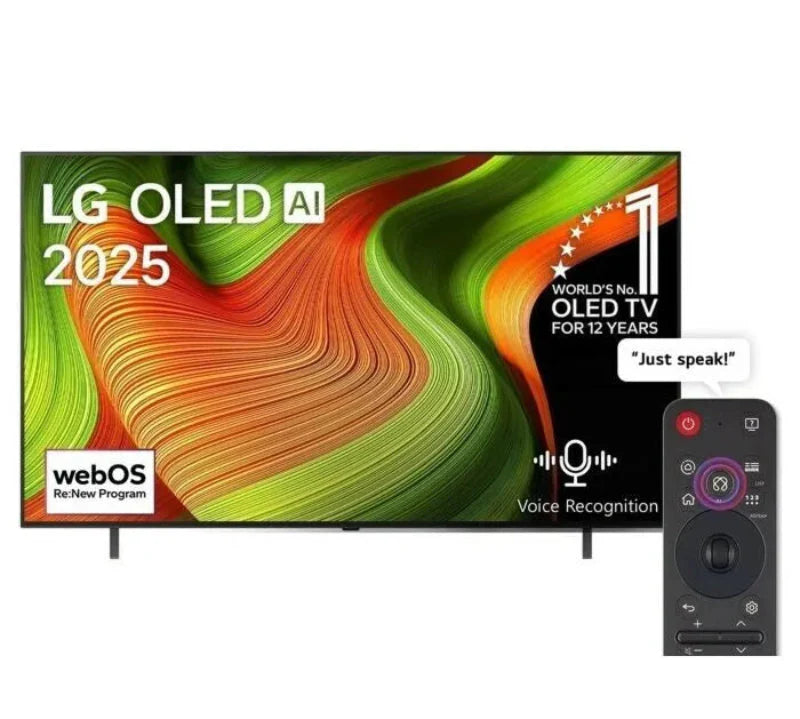 LG  65" OLED EVO AI 4K 120Hz Smart TV OLED65B56LA