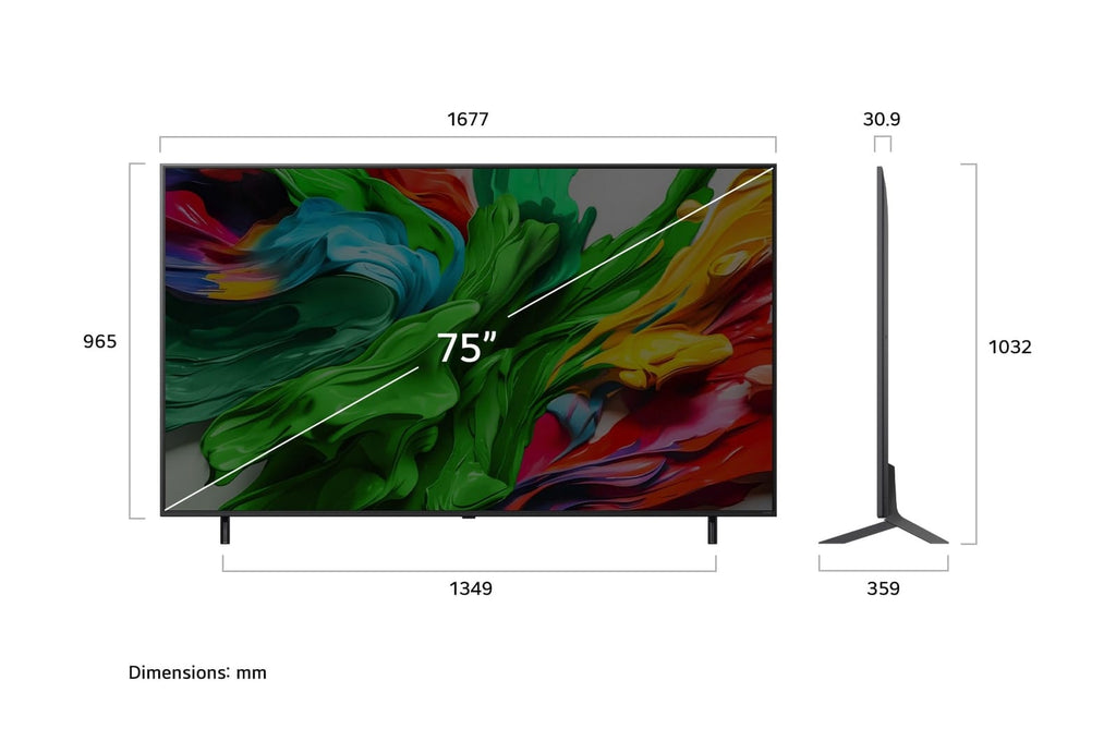 LG 75"QNED Smart TV 75QNED86A6A
