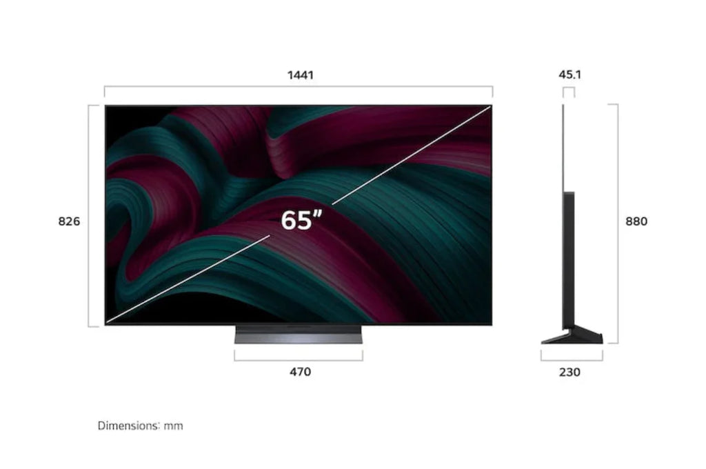 LG 65"4K OLED Smart TV OLED65C56LA