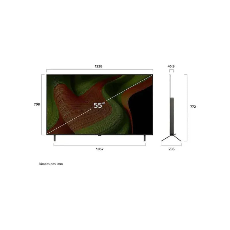 LG 55" OLED TV OLED55B56LA.AFAB
