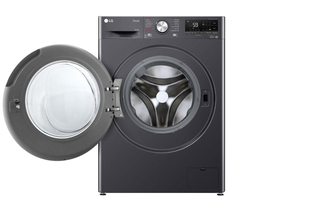 LG 9/5kg Middle Black Washer Dryer Combo with AI DD™ & Steam F2V5FRPYJ.AMBQESA