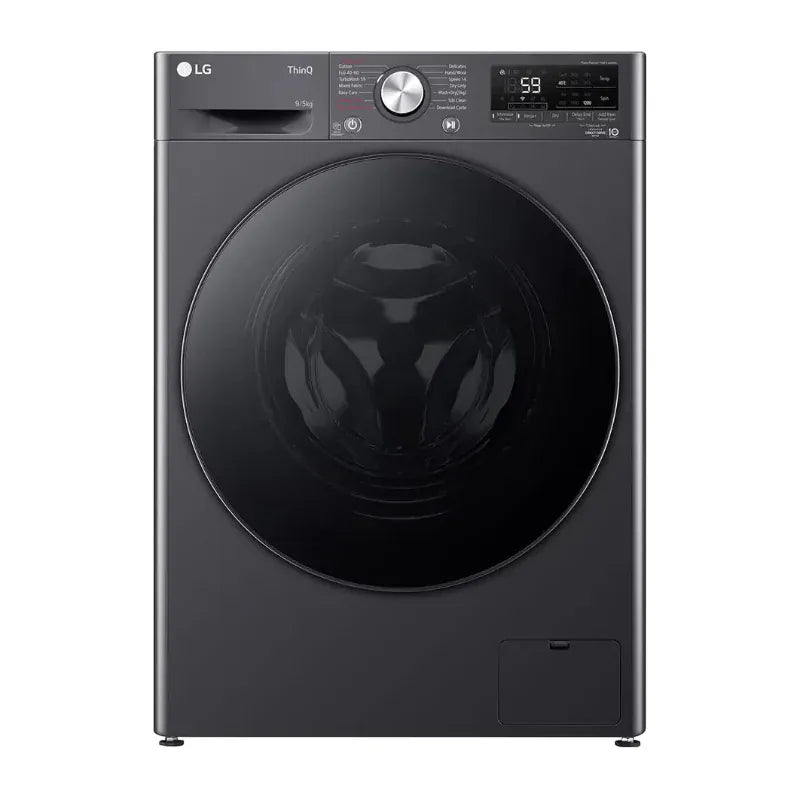 LG 9/5kg Middle Black Washer Dryer Combo with AI DD™ & Steam F2V5FRPYJ.AMBQESA