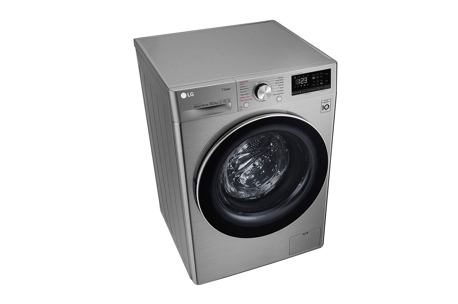 LG 10.5KG Silver Vivace Front Loader F4V5RYP2T.ASSQESA