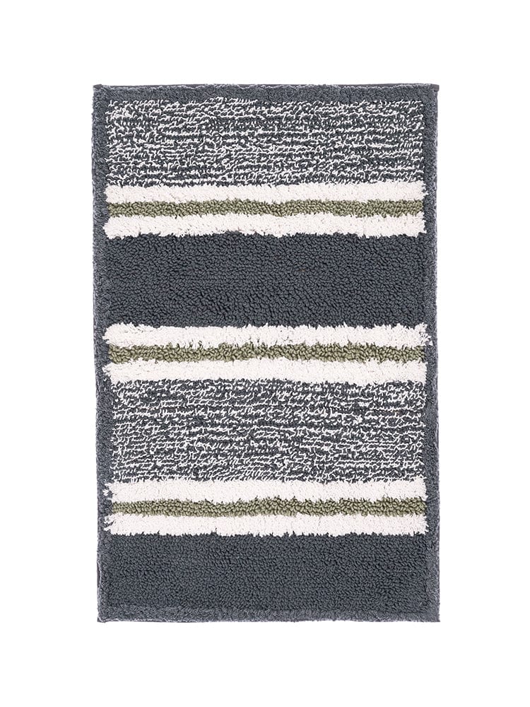 Linen House Bradford Slate Bath Mat 50x80