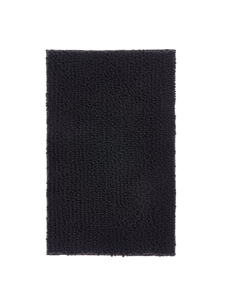Linen House Reed Toggle Charcoal Bath Mat
