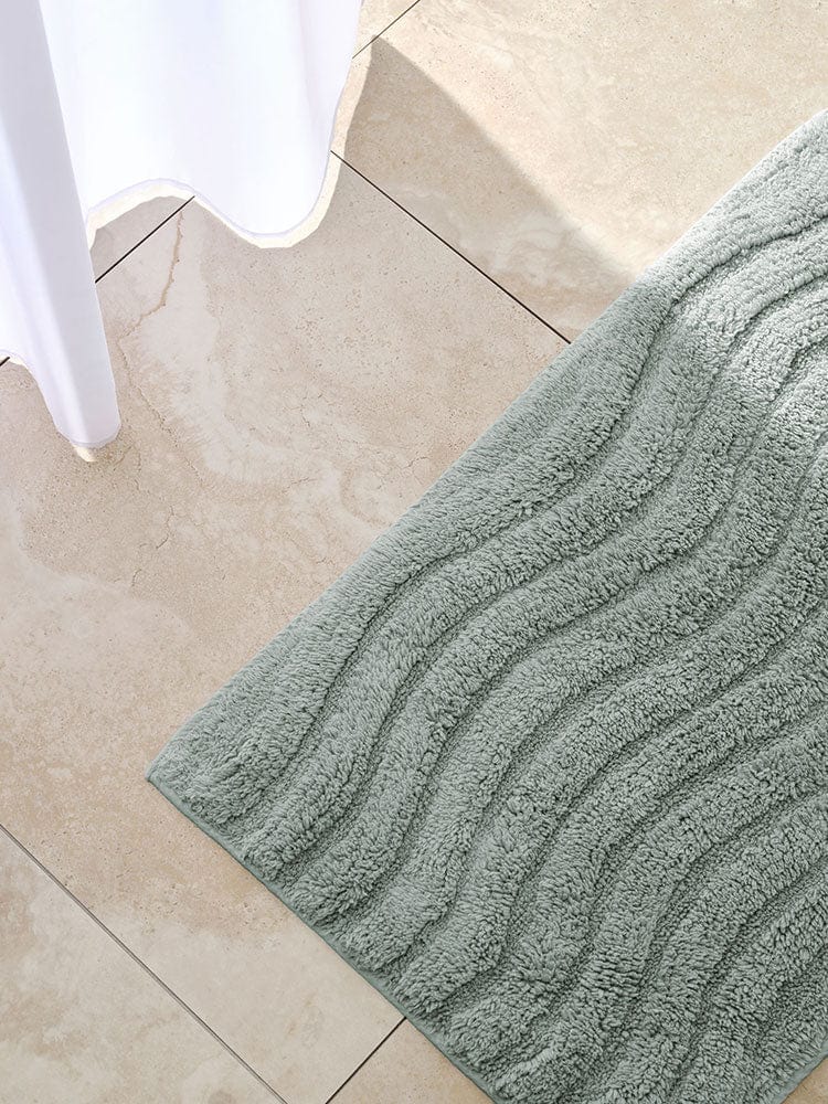 Linen House Tamber Blue Bathmat 50X80
