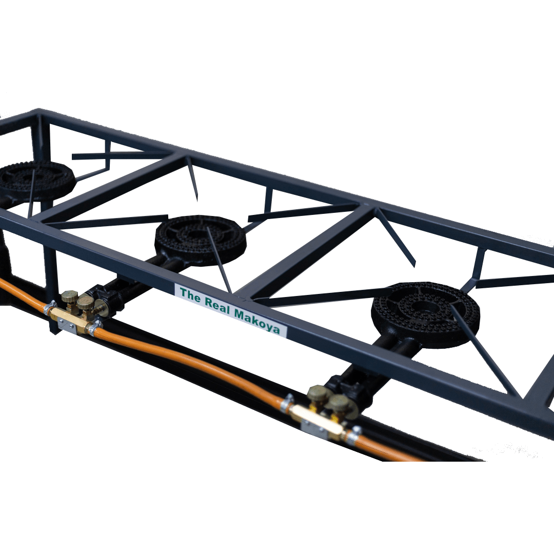 Gas 4 Pot Boiling Table With Removable Legs