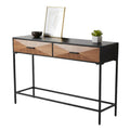 Avery Console Wood & Mental