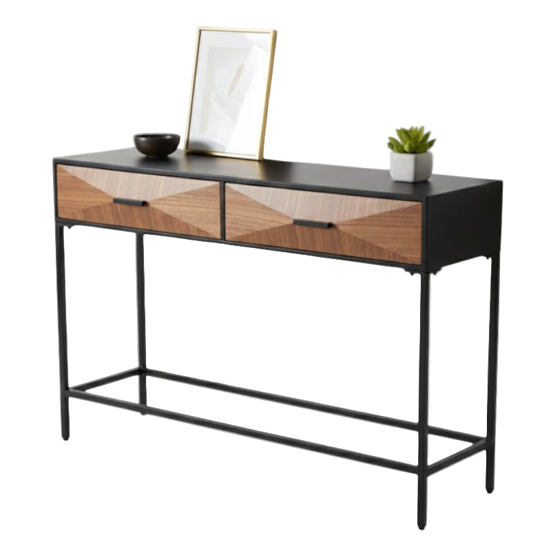 Avery Console Wood & Mental