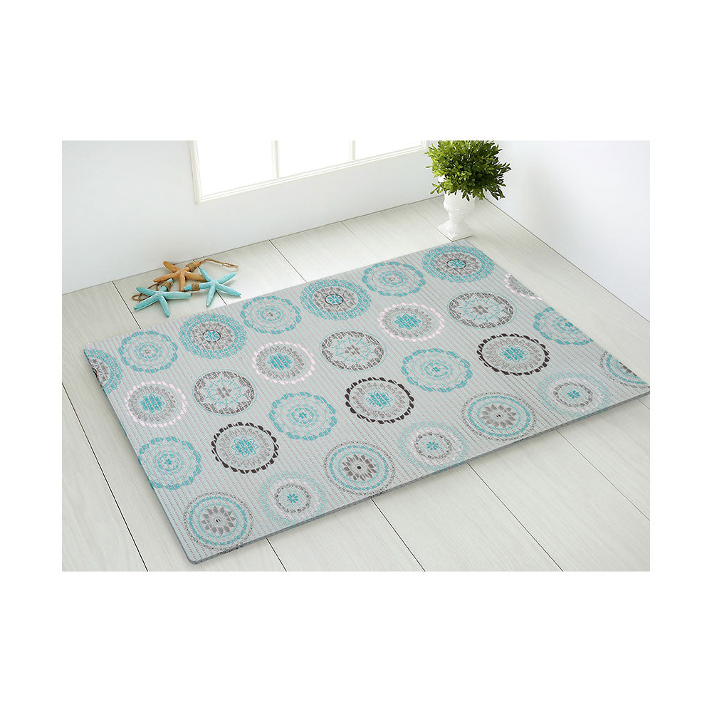 Multi-Flor Moonwalk Bathroom Mat 65cm Wide Versa Grey
