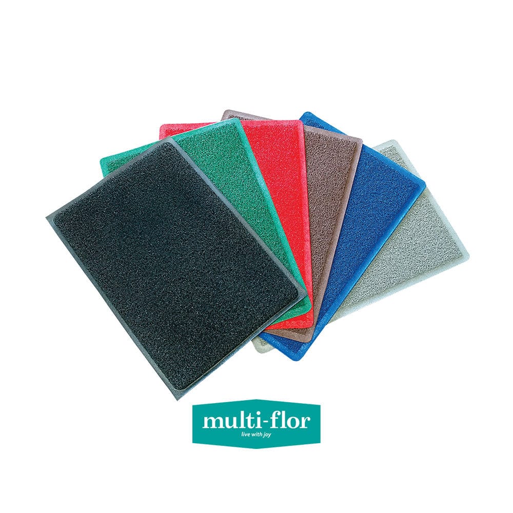 Multi-Flor Clean Step Door Mat Brown