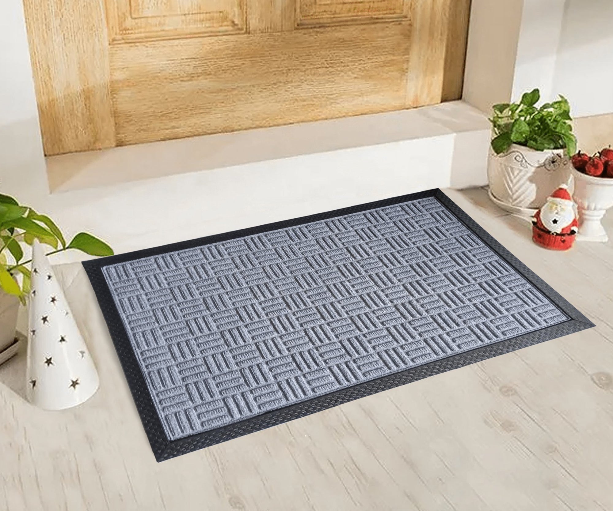 Multi Flor Dura Weave Door Mats Grey