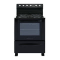 OBAC Black 50cm Free Standing Electric Stove OB560RC