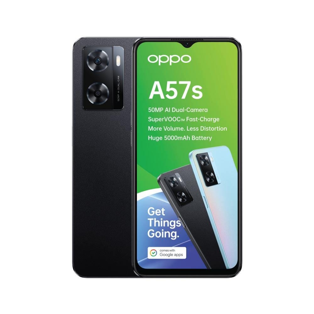 Oppo A57s 128GB Dual Sim - Starry Black