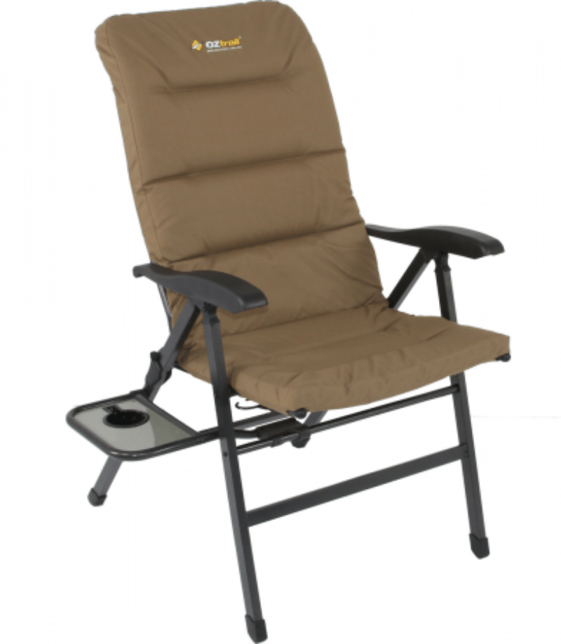 Oztrail Emperor 8-Position Arm Chair 160kg FCA-EMP8-E